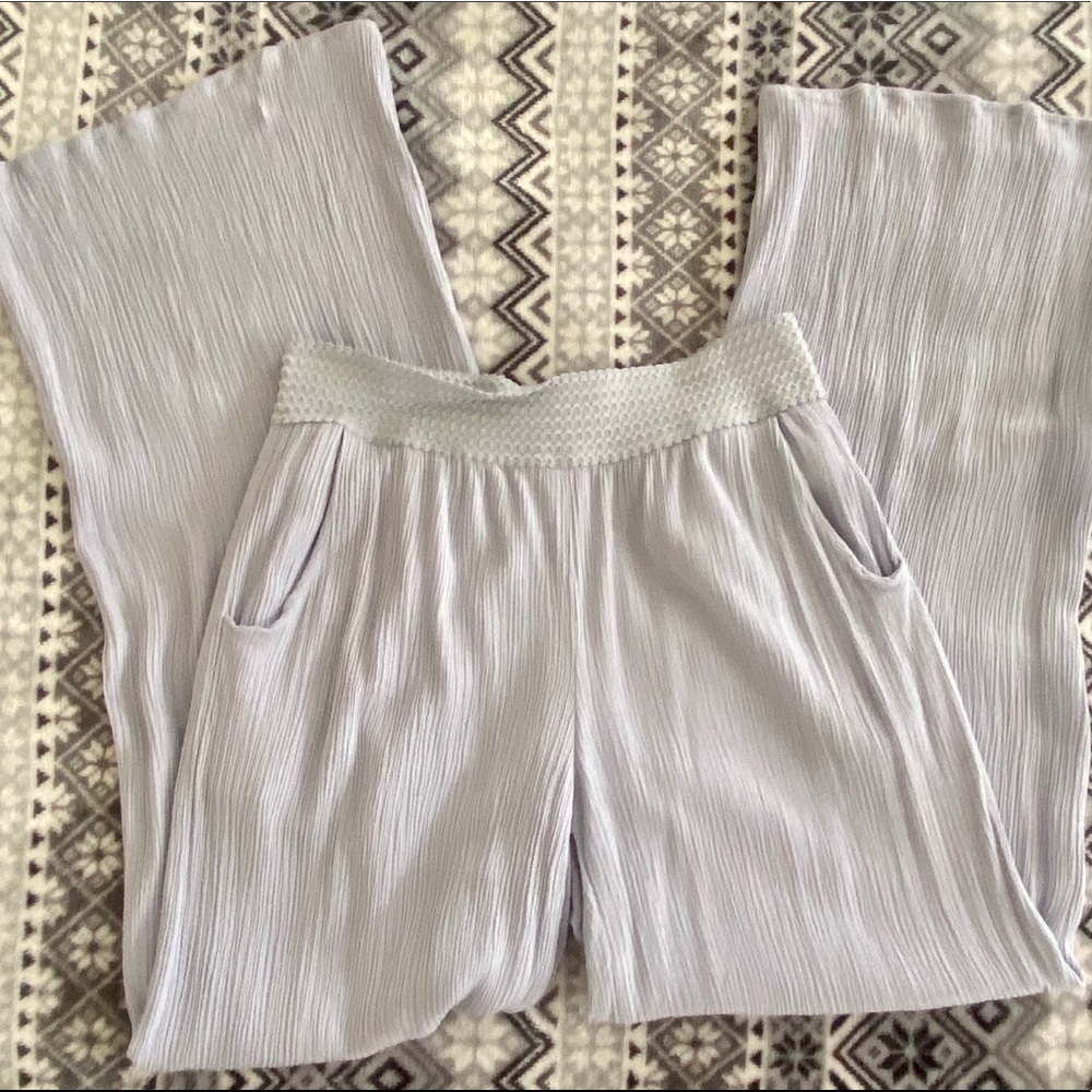 *Sold!* A light periwinkle pair of palazzos, sz M